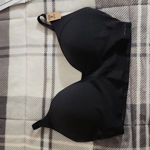 PINK LOUNGIN' WIRELESS PUSH-UP BRA